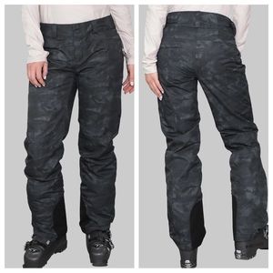 Obermeyer Black Heathered Camo Ski Pants